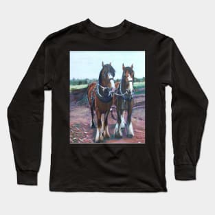 'Ploughing Team' Long Sleeve T-Shirt